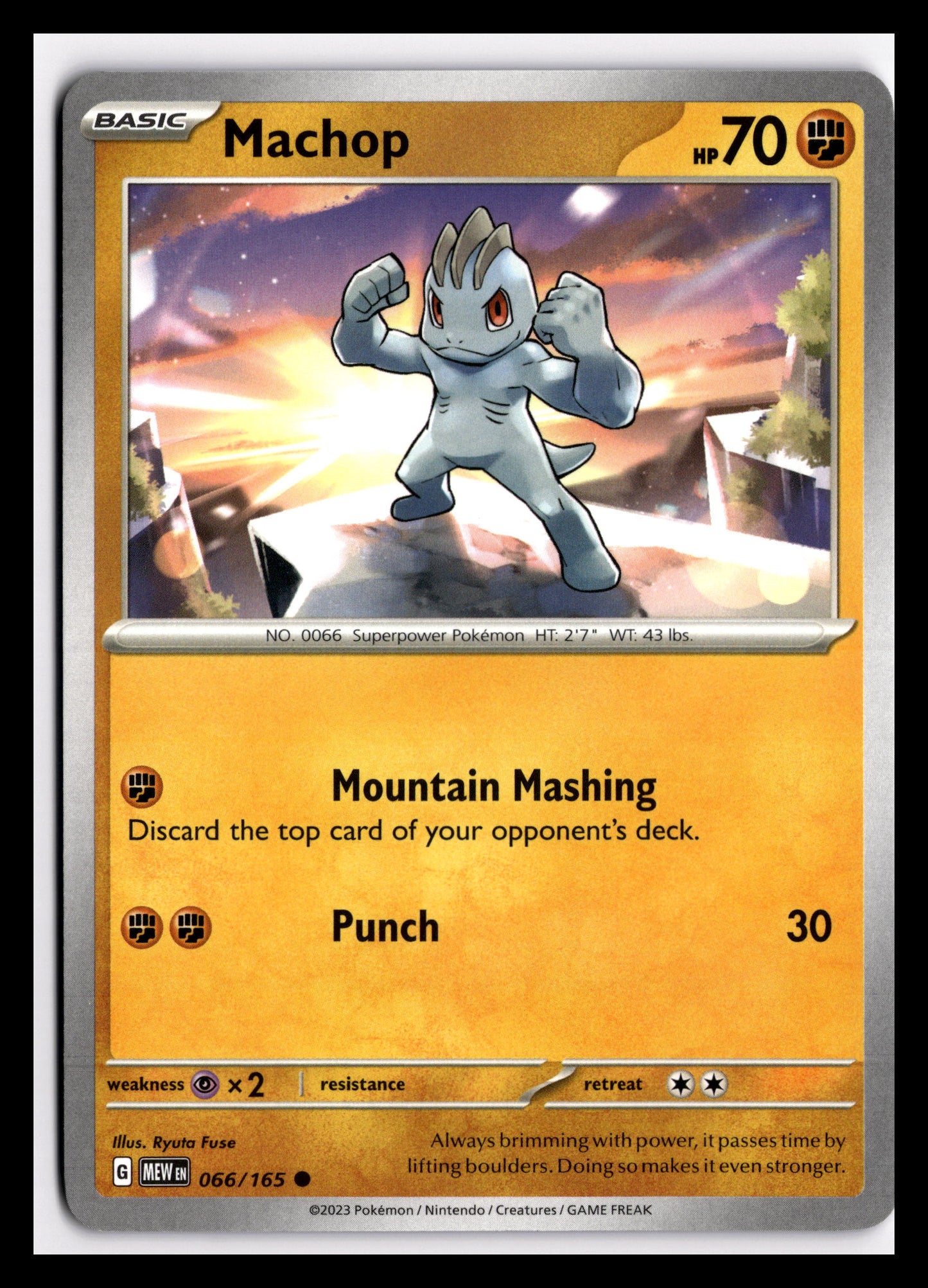 Machop - 066/165 - SV: Scarlet & Violet 151
