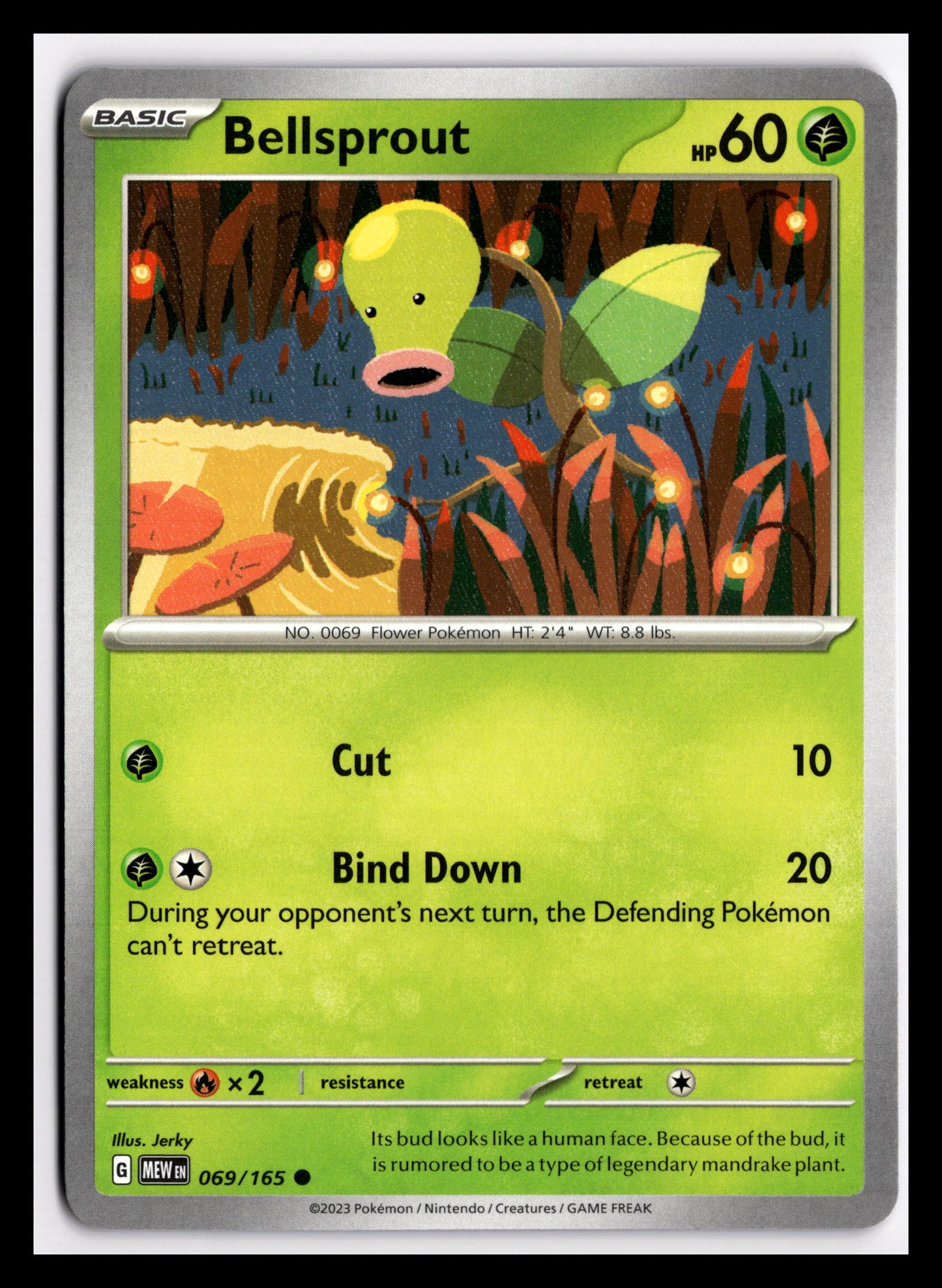 Bellsprout - 069/165 - SV: Scarlet & Violet 151