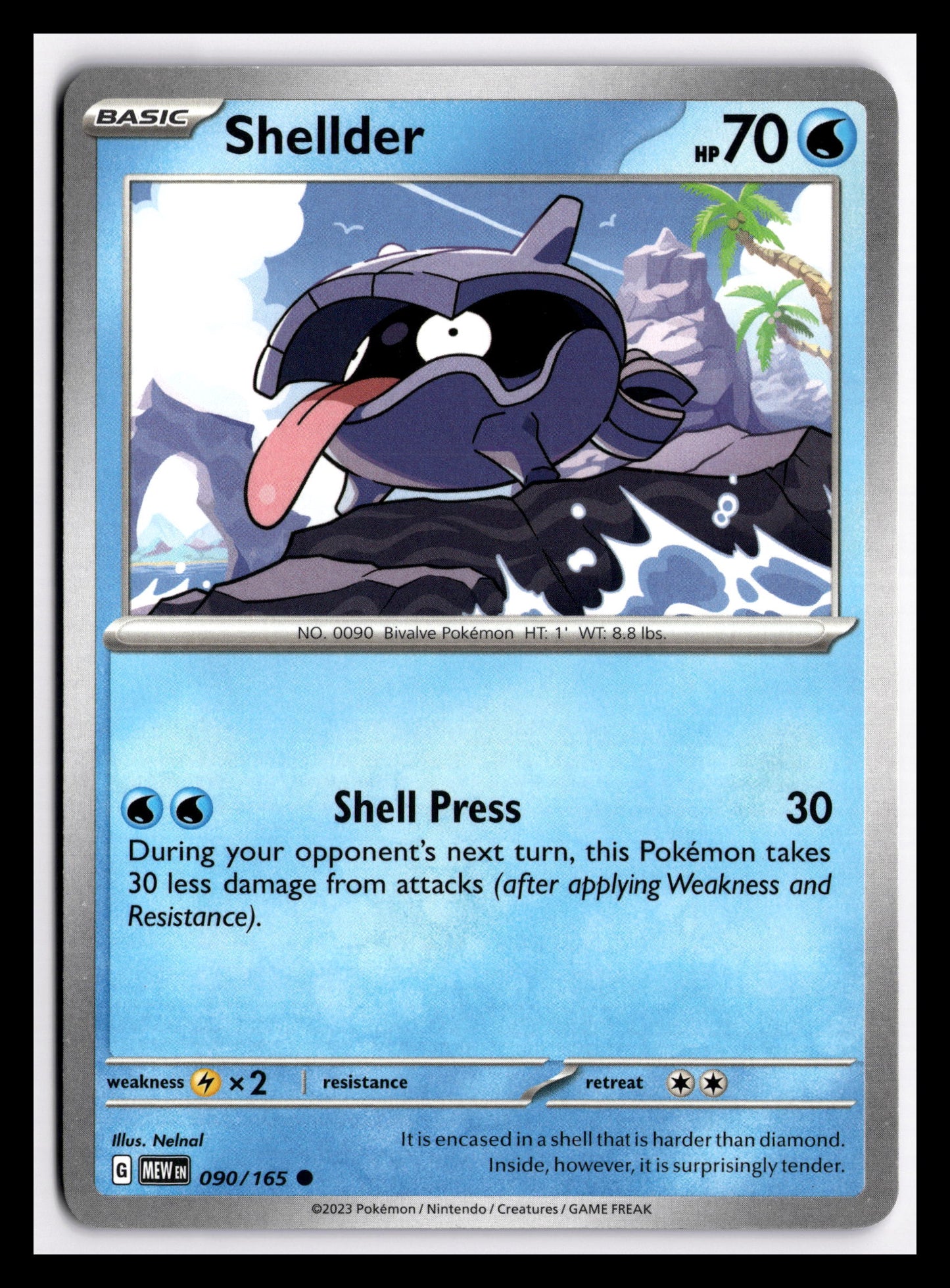 Shellder - 090/165 - SV: Scarlet & Violet 151