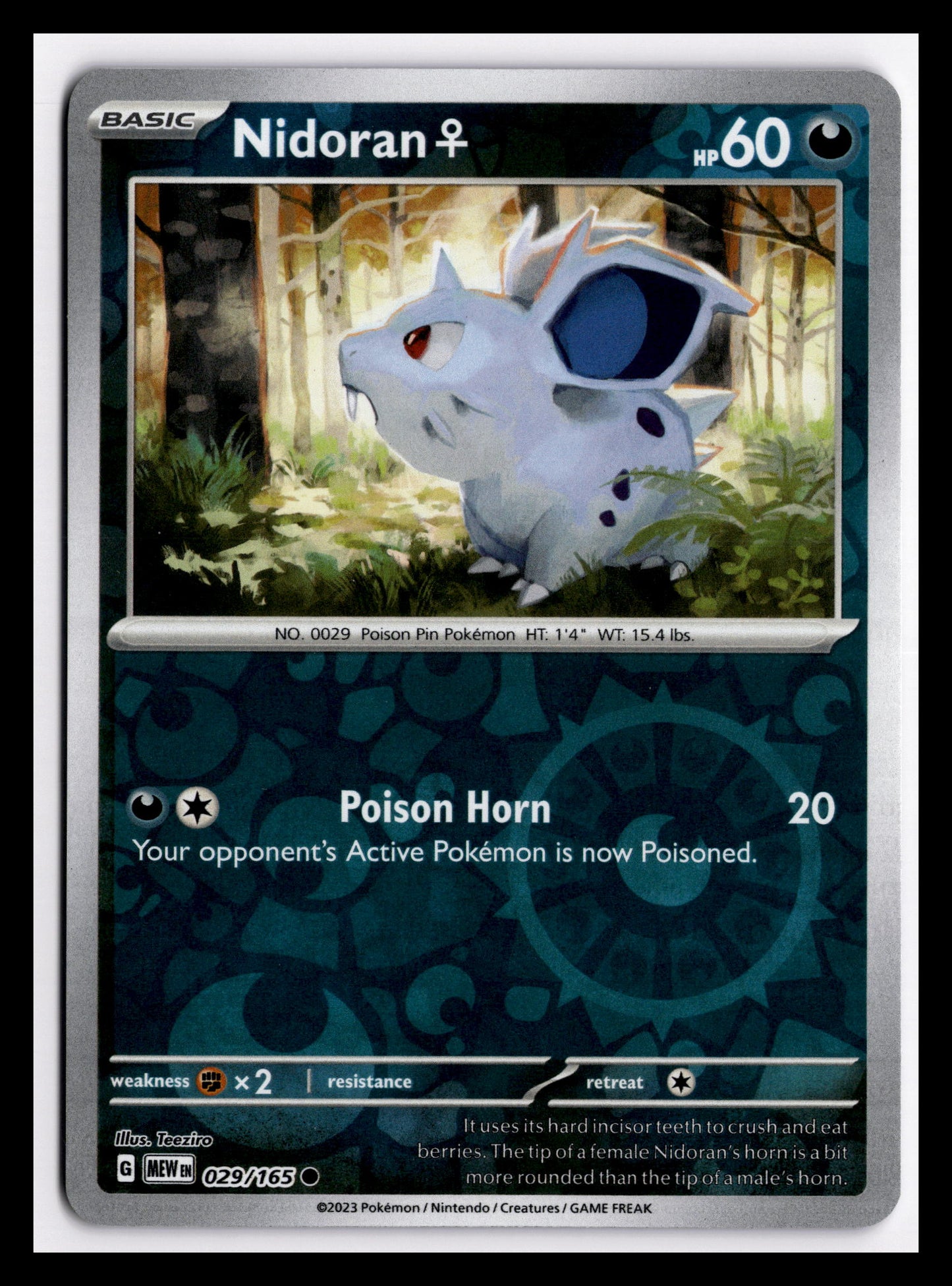 Nidoran F - 029/165 - SV: Scarlet & Violet 151