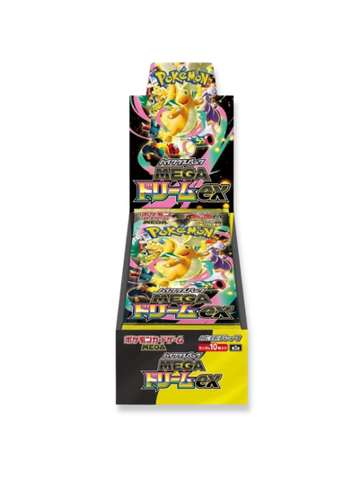 MEGA Dream ex Japanese Booster Box | Sealed | XD3R Collectibles MEGA Dream ex Japanese Booster Box | Sealed | XD3R Collectibles