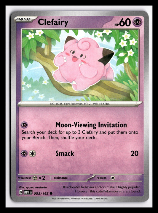 Clefairy - 035/165 - SV: Scarlet & Violet 151