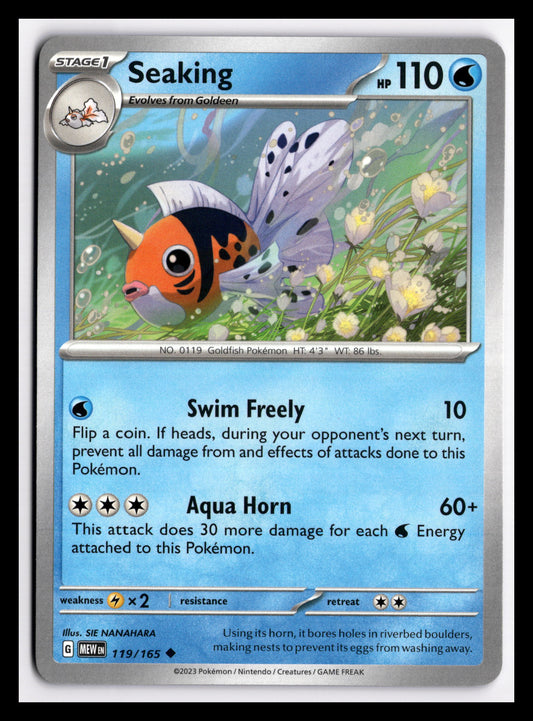 Seaking - 119/165 - SV: Scarlet & Violet 151