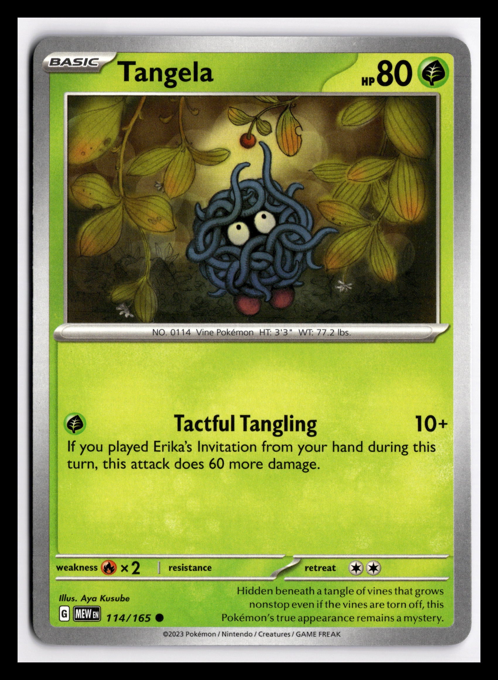 Tangela - 114/165 - SV: Scarlet & Violet 151