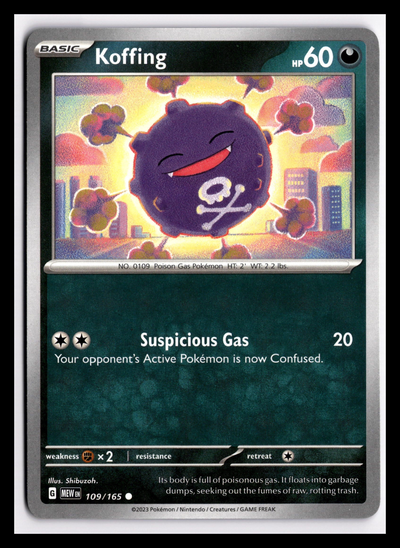 Koffing - 109/165 - SV: Scarlet & Violet 151