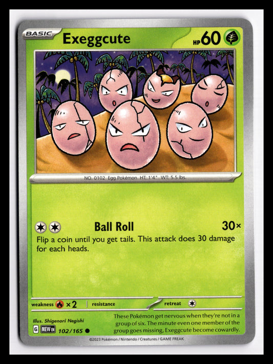 Exeggcute - 102/165 - SV: Scarlet & Violet 151