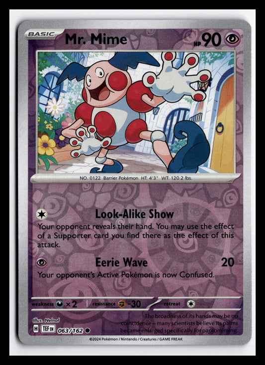 Mr. Mime - 063/162 - SV05: Temporal Forces