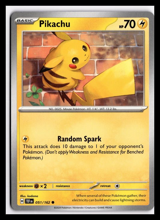 Pikachu - 051/162 - SV05: Temporal Forces