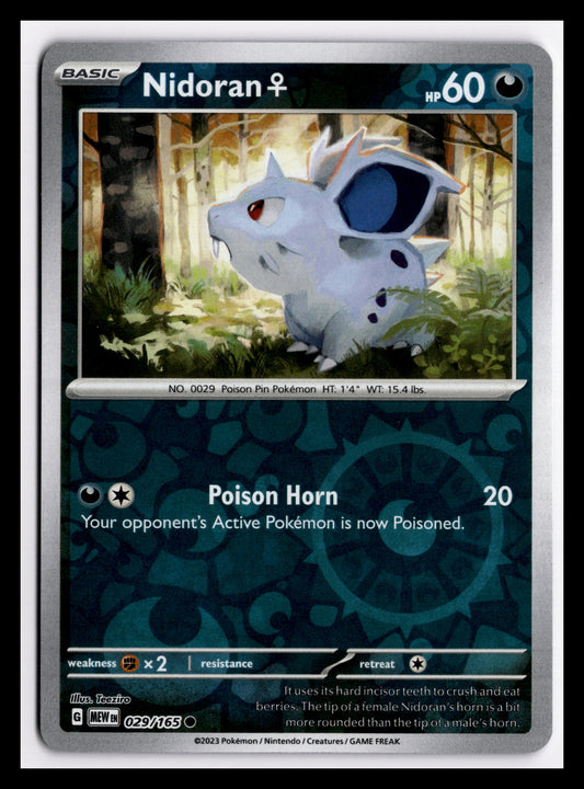 Nidoran F - 029/165 - SV: Scarlet & Violet 151