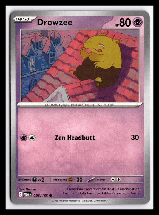 Drowzee - 096/165 - SV: Scarlet & Violet 151