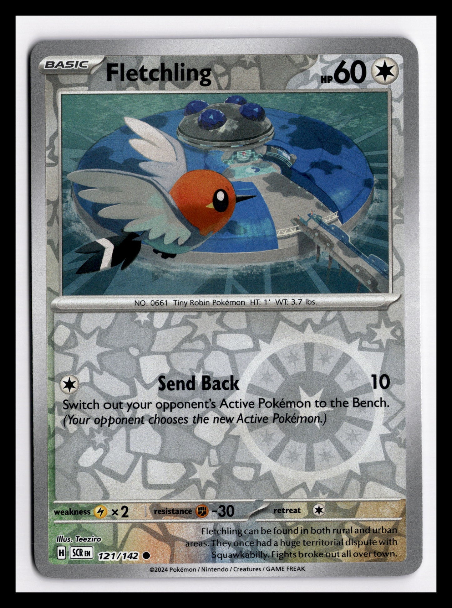 Fletchling - Common - SV07: Stellar Crown - 121/142 - NM