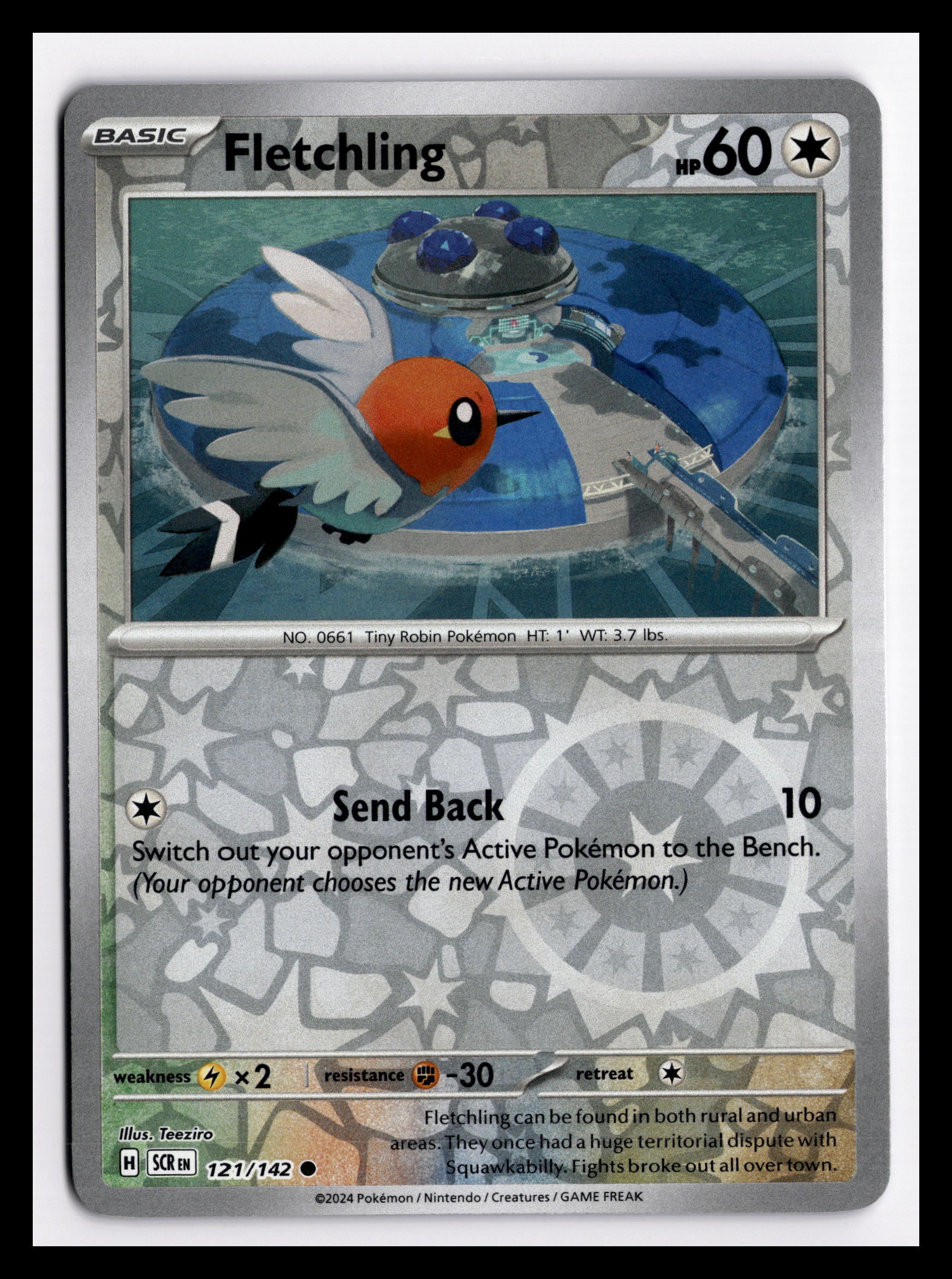 Fletchling - Common - SV07: Stellar Crown - 121/142 - NM