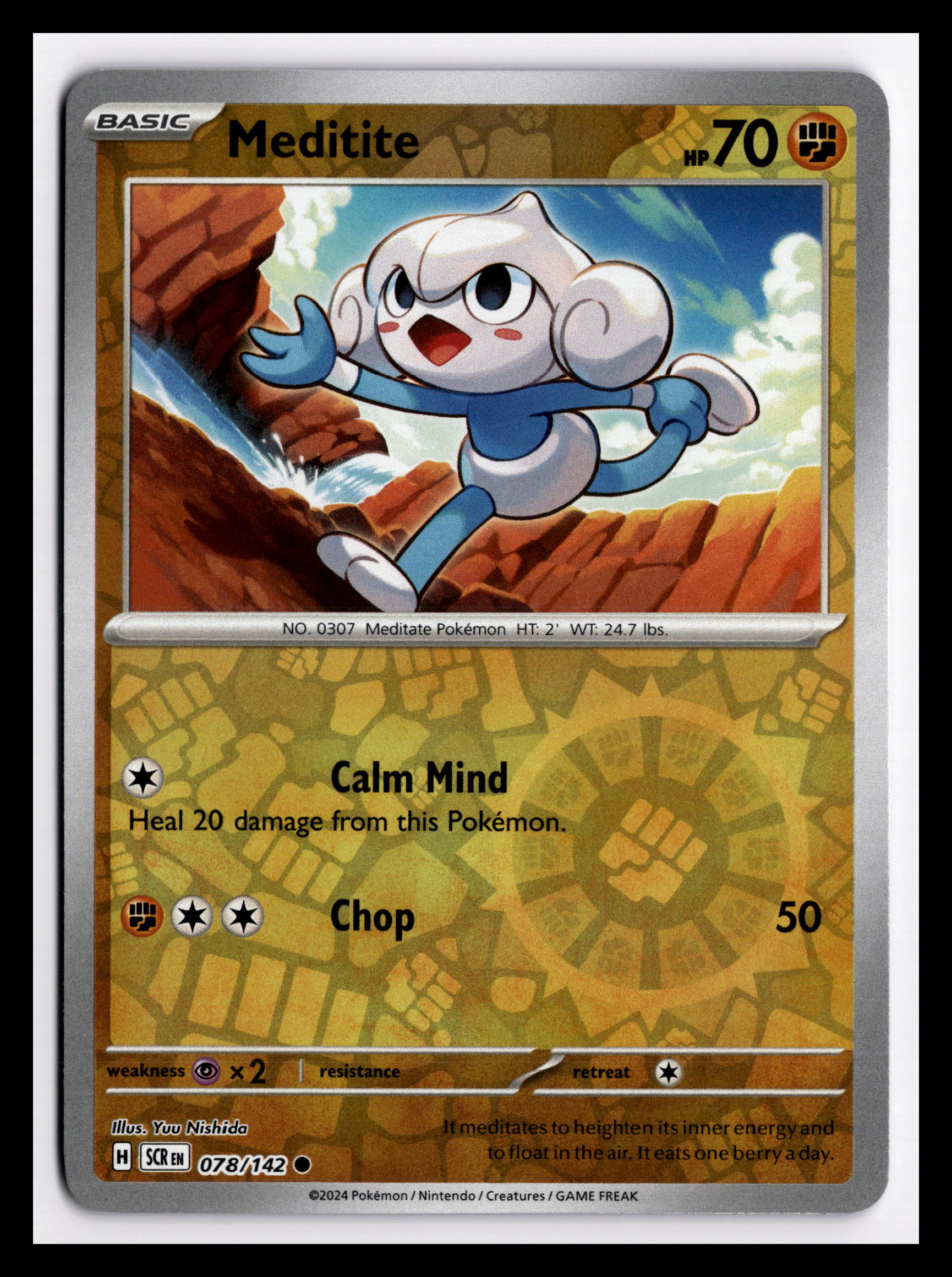 Meditite - - Common - SV07: Stellar Crown - 078/142 - NM