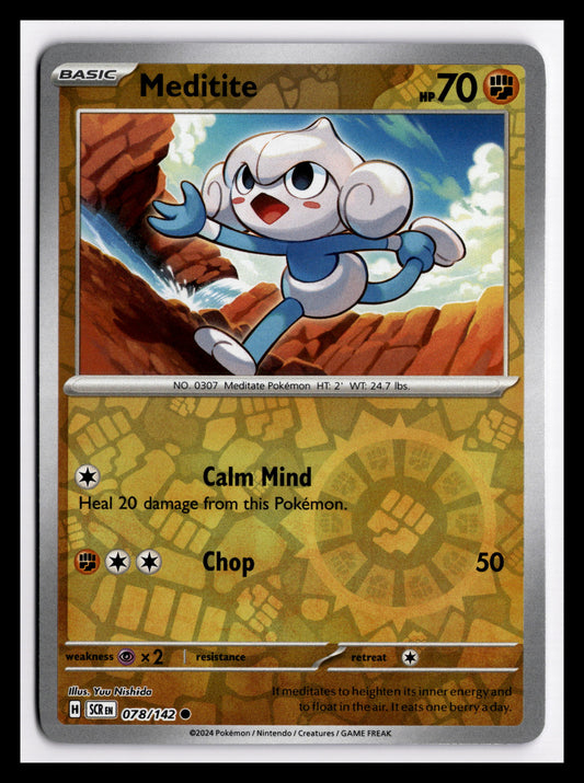 Meditite - - Common - SV07: Stellar Crown - 078/142 - NM