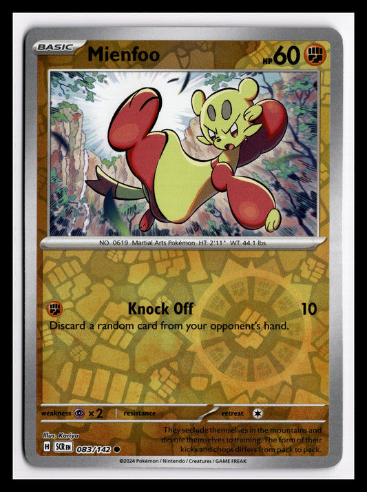 Mienfoo - Common - SV07: Stellar Crown - 083/142 - NM